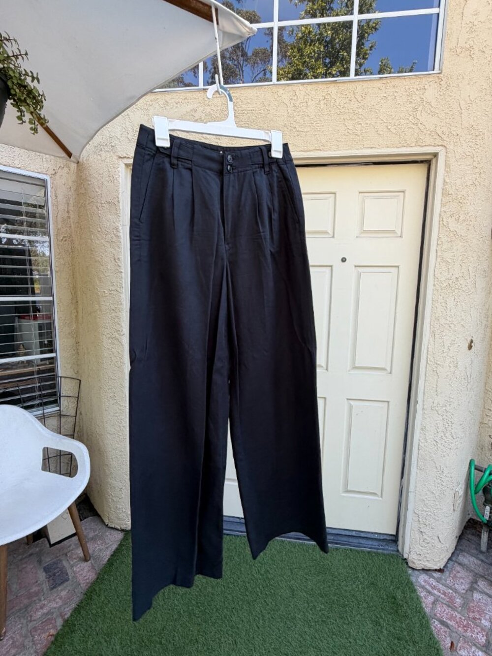 Madwell Harlow Wide Leg pants - Black